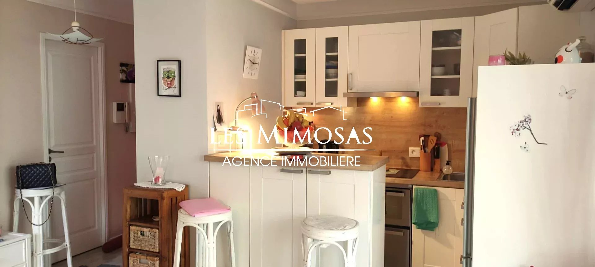 ST RAPHAËL Centre-ville, 2P Pkg et cave