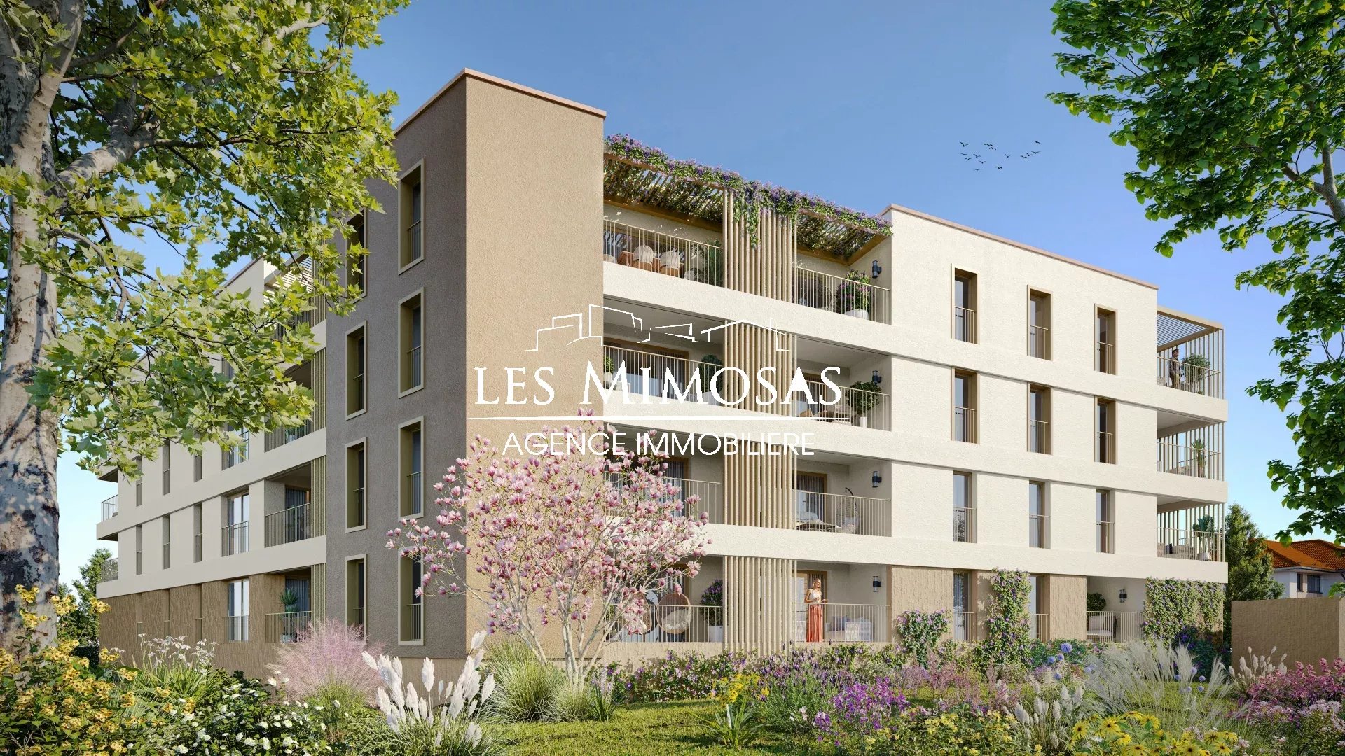 FREJUS-PLAGE, 4P avec parking intérieur